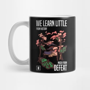 We learn little from victory much from defeat RECOLOR 03 Mug